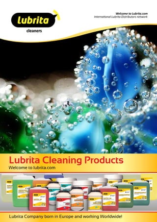 Welcome to lubrita.com
Lubrita Cleaning Products
Lubrita Company born in Europe and working Worldwide!
 