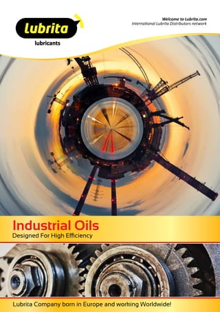 Designed For High Efficiency
Industrial Oils
Lubrita Company born in Europe and working Worldwide!
 