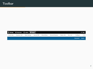 Toolbar
7
 