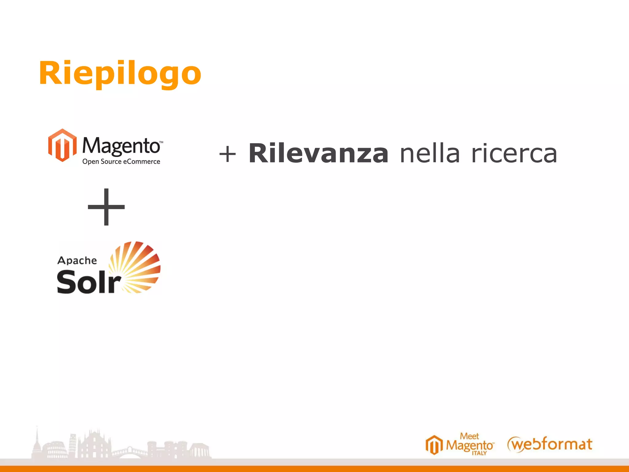 Riepilogo
+ Rilevanza nella ricerca
+
 