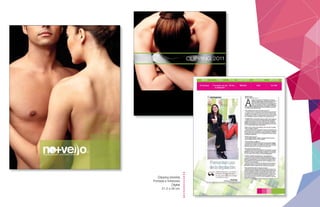 Clipping (revista).
Portada e Interiores.
Digital.
21.5 x 28 cm.
 