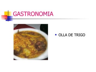 GASTRONOMIA


                 OLLA DE TRIGO
 