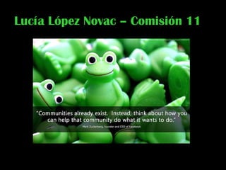 Lucía López Novac – Comisión 11 