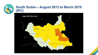 South Sudan – August 2013 to March 2019
(IPC)
 