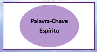 P
R
O
D
I
R
L
E
I
S
A
N
T
O
S
E
B
D
Palavra-Chave
Espírito
 