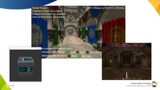 Lucas Fryzek, Februrary 13, 2025
Current State of Lavapipe
22 / 23
<
 