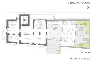 +0.35
FICHAJE PERSONAL
SALA DE
MAQUINAS
1° PISO
1° SS
OFICINA DE
COMUNICACION
ADMINISTRACION
TESORERIA
EXPO PINTURA EXPO DIBUJO
+0.35
NUCLEO PRINCIPAL
ALUMNOS
VISITANTES
SHOP
BARRA COCINA
ASCENSOR
EXISTENTE
PATIO COMPARTIDO
7.66
8.12
8.08
8.00
2.32
4.95
2.04
8.54
4.07
6.88
3.31
15.58
7.32
8.07
3.09
4.11
2.42
3.30
9.30
3.77
10.25 8.00
50.81
4.68
8.00
17.79
6.08
14.00
3.60
6.70
4.04
4.45
1.80
HALL DE ACCESO
CAFETERIA
SANITARIOS
50.67
3.ESTRUCTURAFUNCIONAL
PLANTA DE ACCESOS
HOGARALEÑA
ESPACIO COMUN
AREA DE PREPARADO Y LAVADO
+5.00
DIRECTOR
SECRETARIA
AULA TALLER
ZONADEGUARDADO
AULA TALLER
SALA DE
PROFESORES
DEPOSITO
DIBUJO
AULA DE
PROGRAMACION
PROFESORES
COCINA
ARCO
1° PISO
2° PISO
ASCENSOR
EXISTENTE
AREA DE PREPARADO Y LAVADO
AULA TEORICA
ESPACIO COMUN
SALA
TECNICA
SANITARIOS
VACIO SOBRE HALL VACIO
3.873.435.24
4.86
3.13
4.31
7.44 7.91
8.26
7.87
6.15
5.20
7.66
8.12
8.08
1.60
3.09
7.09
8.07 8.0010.25
8.544.61
1.90 2.04
2.101.002.09 6.23
16.76
8.30
16.26
8.00
ASCENSORES
+5.00
+5.00
1 5
 