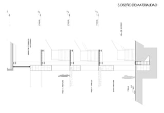 P.BAJA
1ºNIVEL
2ºNIVEL
3ºNIVEL
5.DISEÑODEMATERIALIDAD
 