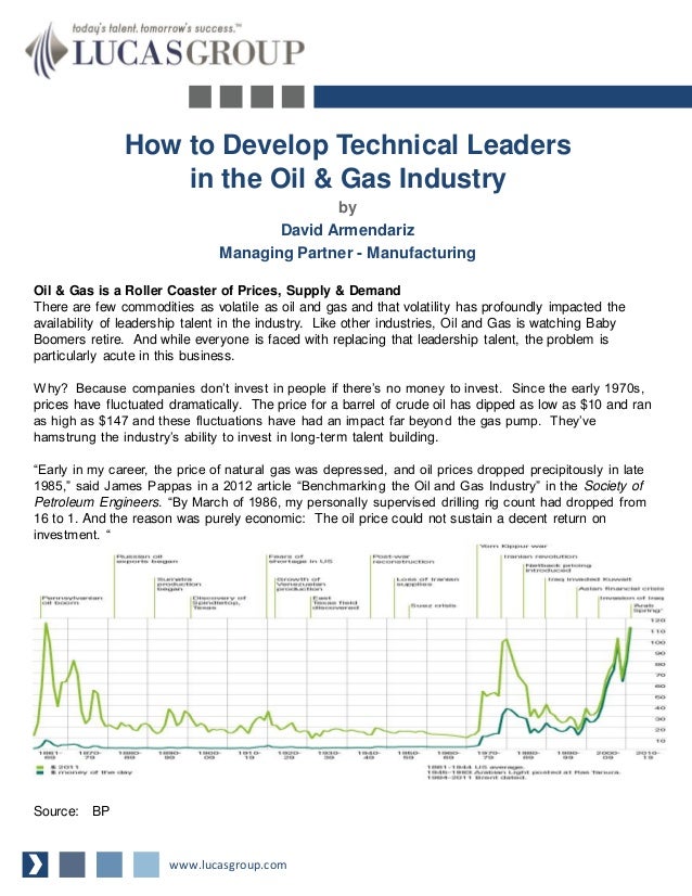 How to Develop Technical Leaders in the Oil & Gas Industry