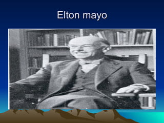 Elton mayo 