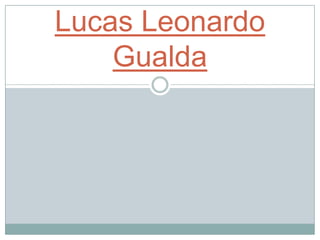 Lucas Leonardo Gualda 