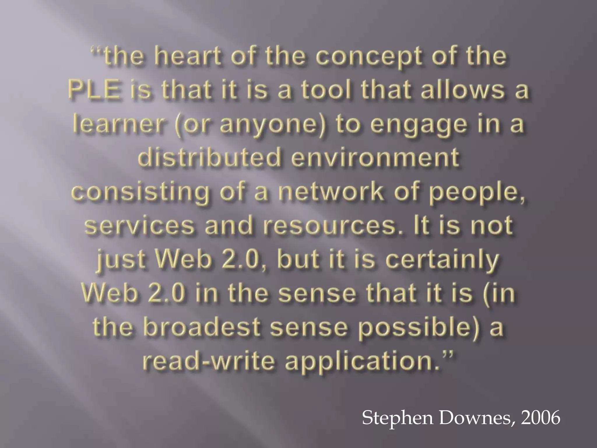 Stephen Downes, 2006
 