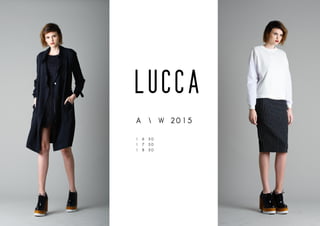 LUCCA
A  W 2015
| 6/30
| 7/30
| 8 30
 