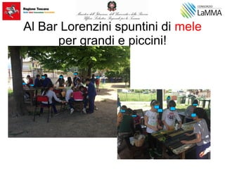 Al Bar Lorenzini spuntini di mele
per grandi e piccini!
 