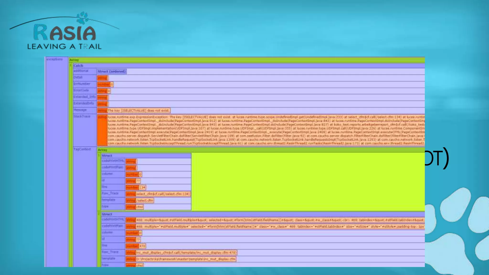 ALL EXCEPTIONS (SILENT OR NOT)
 