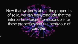 Interparticle Forces