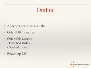 OrientDB & Lucene | PDF