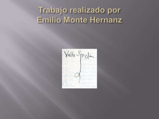 Luces de bohemia de Valle Inclán