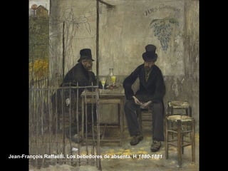 Jean-François Raffaëlli. Los bebedores de absenta. H 1880-1881
 