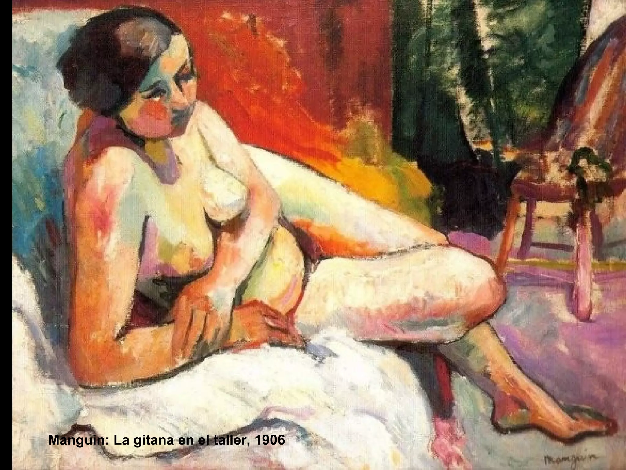 Manguin: La gitana en el taller, 1906
 
