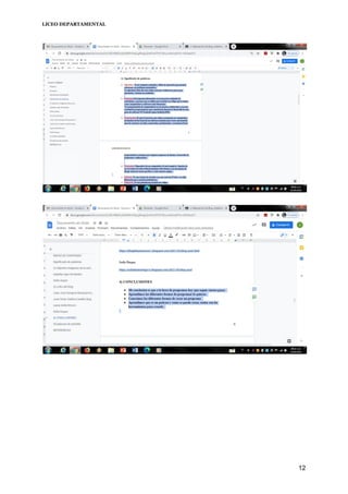 LICEO DEPARTAMENTAL
12
 