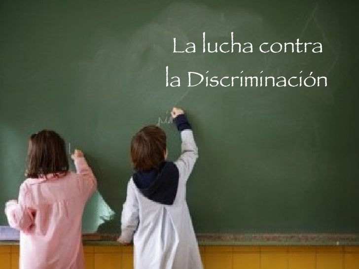 Importancia De La Educación En La Lucha Contra La Discriminación – TUGY