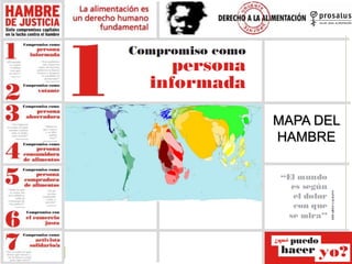 MAPA DEL
HAMBRE
 