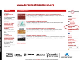 www.derechoalimentacion.org
 