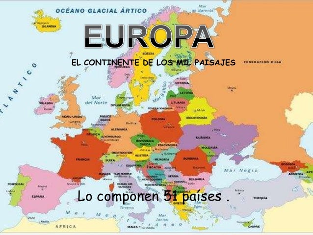 Europa Continente : El turno del Viejo Continente - El Economista
