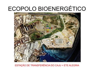 ECOPOLO BIOENERGÉTICO




 ESTAÇÃO DE TRANSFERÊNCIA DO CAJU + ETE ALEGRIA
 