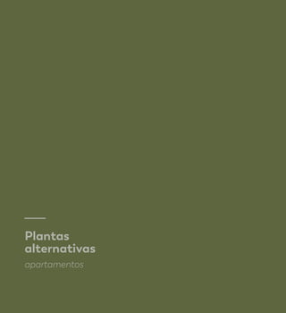 Plantas
alternativas
apartamentos
 