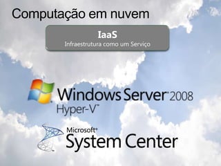 Computação em nuvemIaaSInfraestrutura como um Serviço