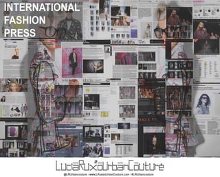 Lucia Russo Urban Coutute Internationa Press Reviews