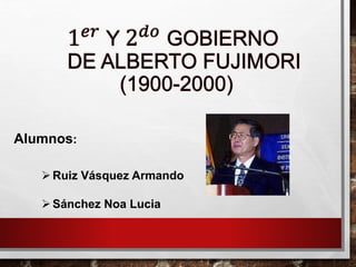 Alumnos:
Ruiz Vásquez Armando
Sánchez Noa Lucia
 