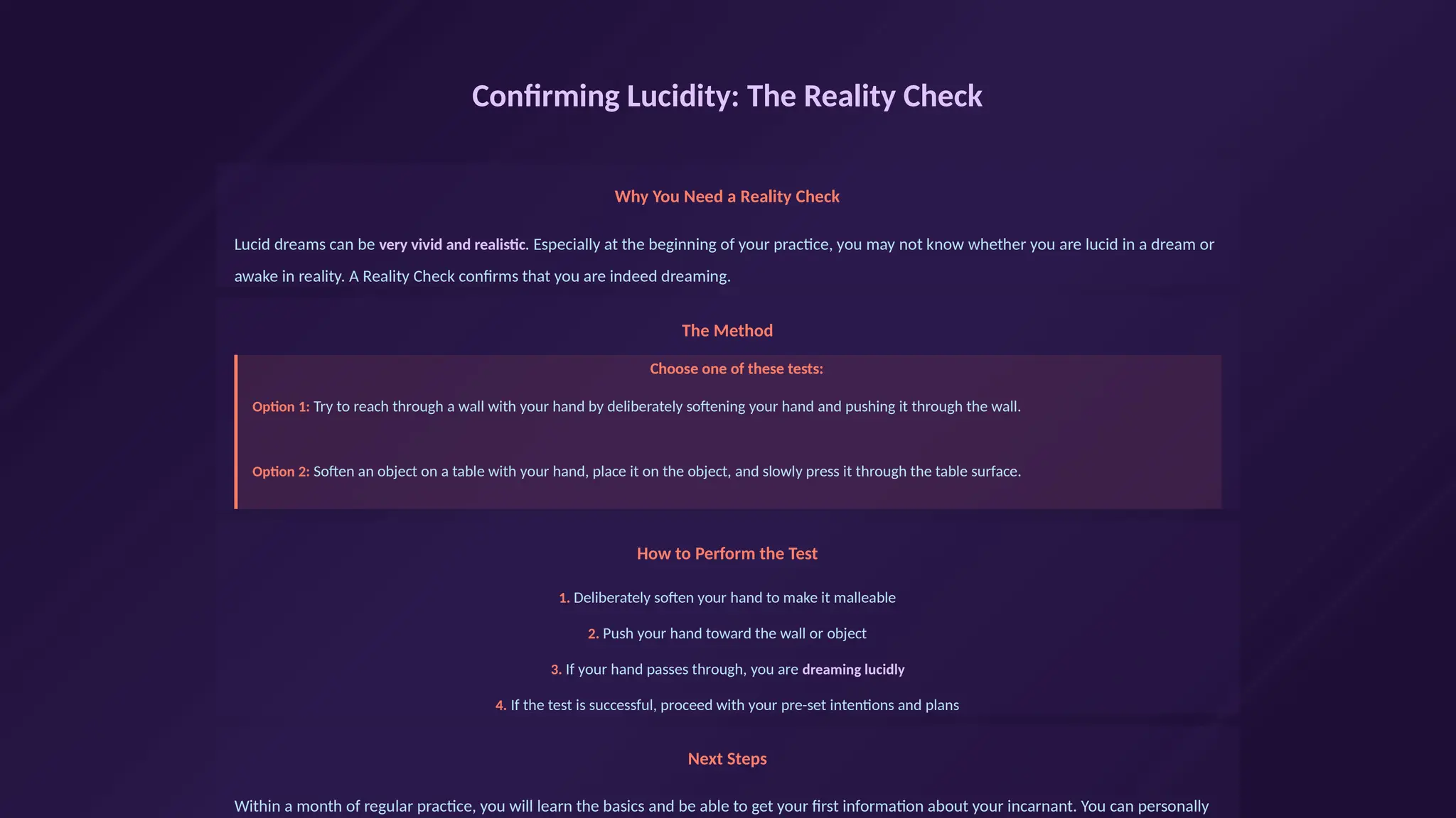 Photo inspiration: Reality Checking For Lucid Dreaming Reference: Lucid Dreaming For Space Travel Exploring Real Planets In Dreams
