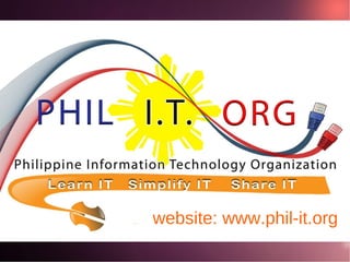 website: www.phil-it.org 