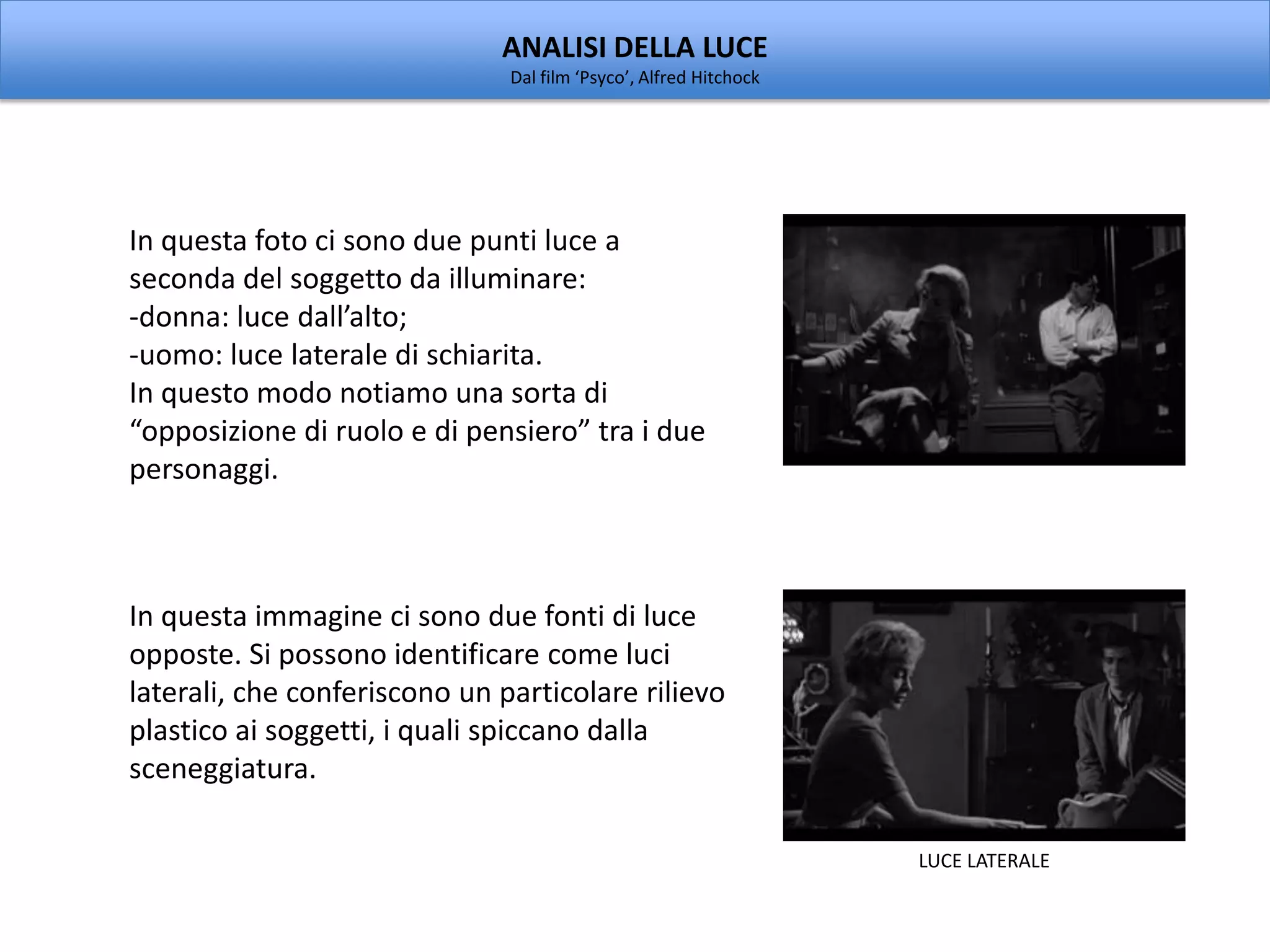 Luci mazzaro presentazione psyco | PPTX