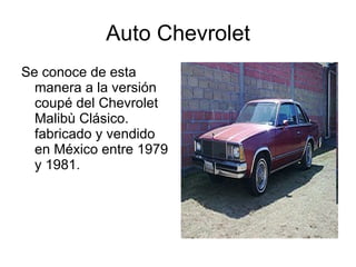 Auto Chevrolet ,[object Object]