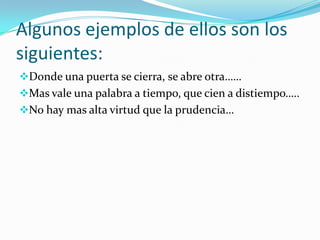 Luci refranes | PPTX