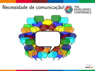 Necessidade de comunica¸c˜ao!
22 / 70
 