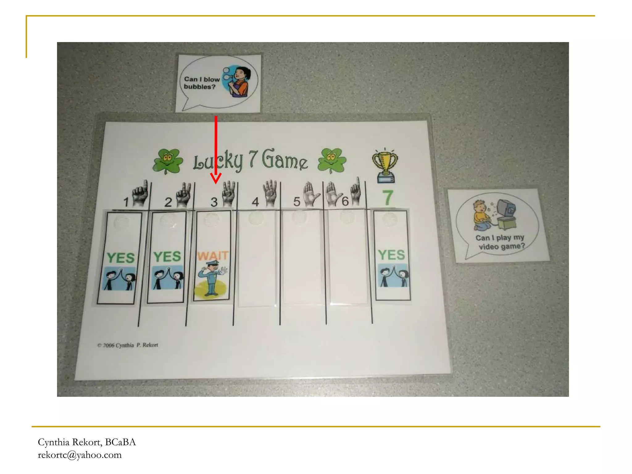 Cynthia Rekort, BCaBA  [email_address] 