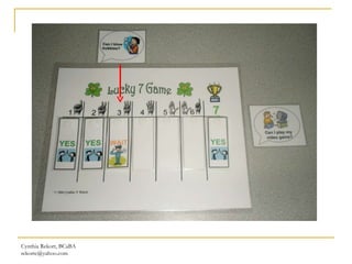 Cynthia Rekort, BCaBA  [email_address] 