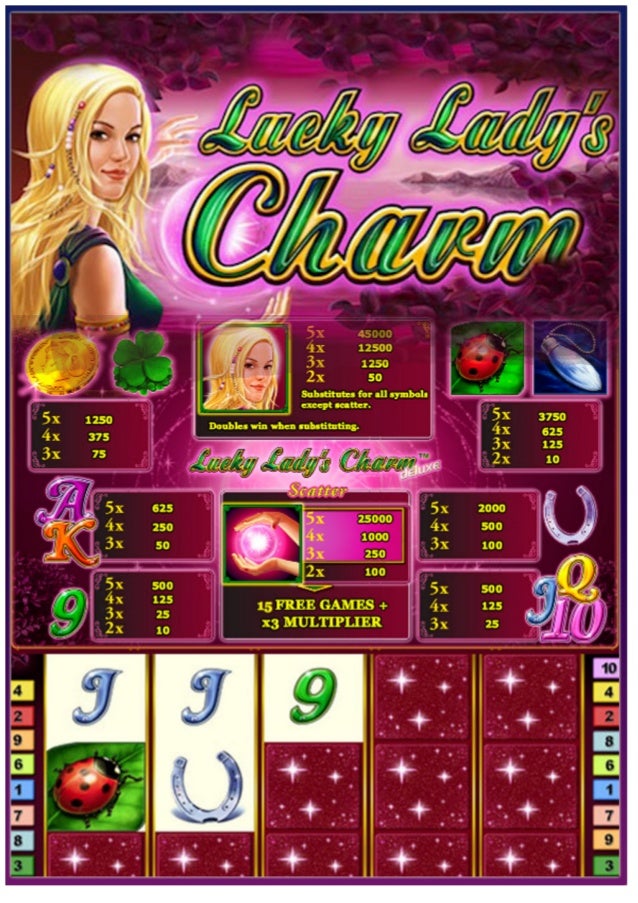 Lucky Ladys Charm Deluxe Slot Machine Game To Play Free