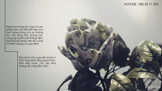 Ngoài ra chúng tôi cũng có các
phiên bản cây tiền kết hợp hoa
tươi tượng trưng cho sự trường
thọ như sống đời, phong lan,
cùngngũquảtruyềnthống,đem
lại không khí đoàn viên ấm cúng
và thịnh vượng cho gia đình.
Đây sẽ là món quà đầy thành ý
thích hợp dành tặng người thân,
lãnh đạo hoặc các dịp khai
trương, lễ cúng đầu năm...
HOTLINE : 083 55 11 233
 