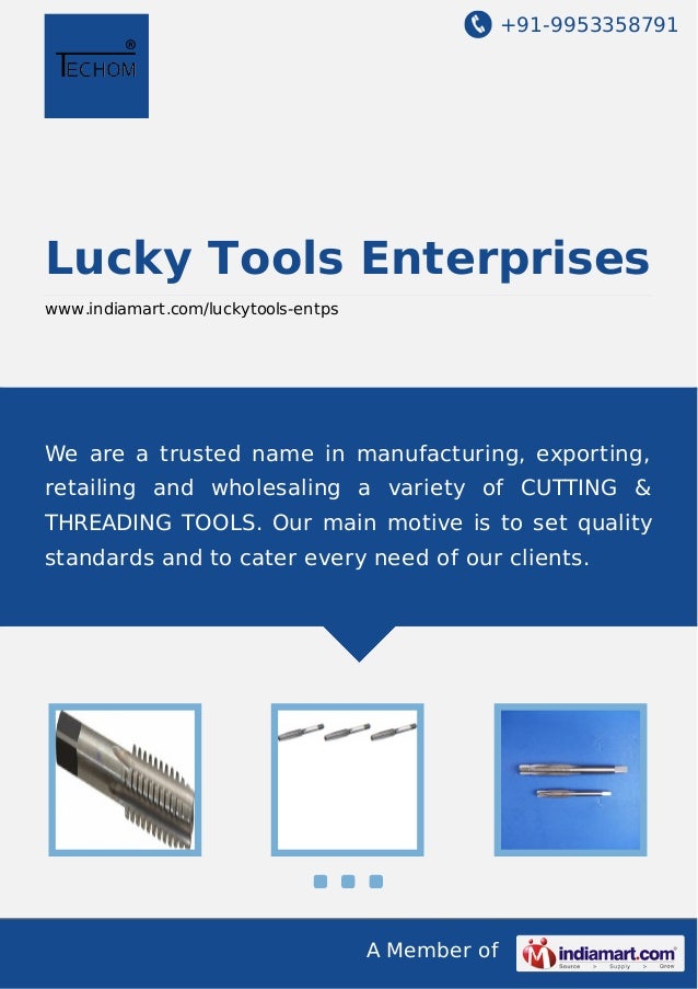 Lucky Tools Enterprises, Ludhiana, Acme Thread Taps