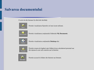 Salvarea documentului 