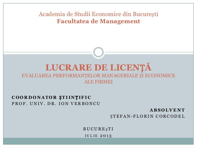 Bachelor degree dissertation