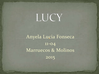 Anyela Lucia Fonseca
11-04
Marruecos & Molinos
2015
 