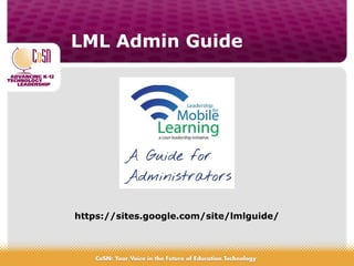 LML Admin Guide
https://sites.google.com/site/lmlguide/
 