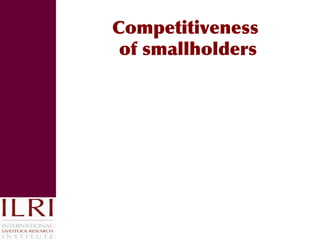 Reducing disease risks and improving food safety in smallholder pig value chains in Vietnam: What have we learned from previous work? 